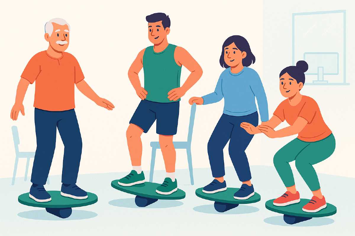 Balance Board Exercises for Beginners