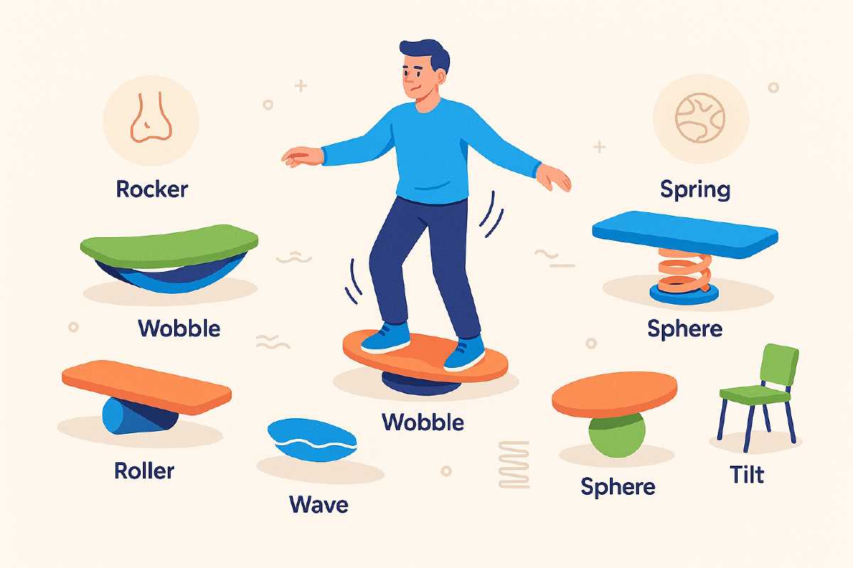Types of Balance Boards Explained: Wobble, Roller, Rocker & More