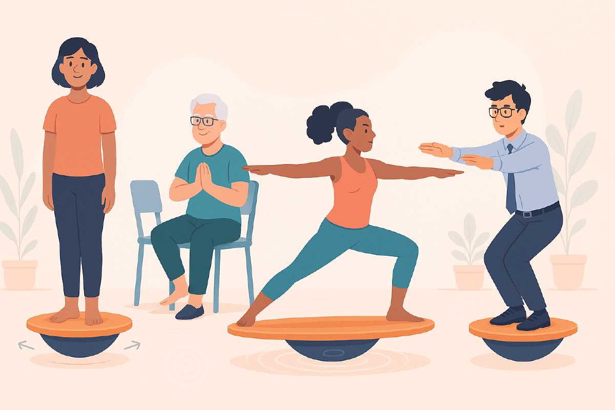 Yoga on a Balance Board: Poses and Modifications